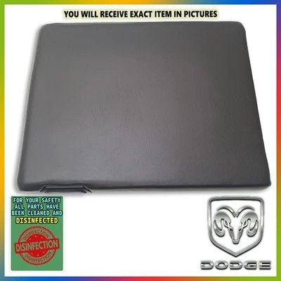 94-01 Dodge Ram 1500 2500 3500 Armrest Center Console Jump Seat Lid Leather 19" - Image 1 of 4