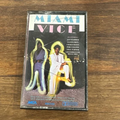 Miami Vice - Music From the Television Series (Cassette) Play Tested Foto 1 de 4