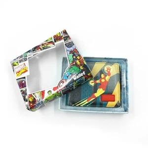 Marvel Iron-Man Decadent Wallet-Slim Bi-Fold Leather Purse  Card Holder - Picture 1 of 7