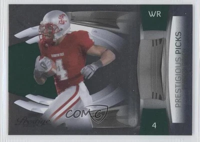 2009 Playoff Prestige Prestigious Picks Green /500 Brandon Gibson #6 Rookie RC - Image 1 of 2