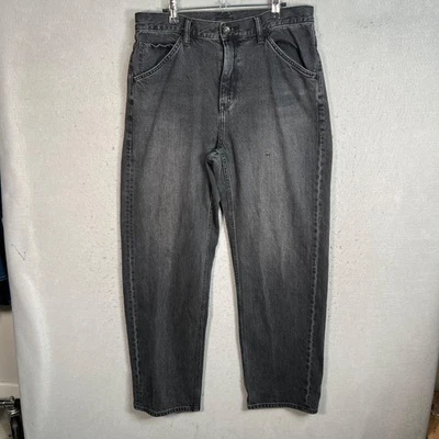 Uniqlo Mens Size 32 Gray Straight Leg Denim Jeans Waist 100% Cotton Casual - Image 1 of 4