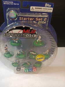 2004 Topps Mlb Sportsclix Starter Set 2 Miniaturen Spiel - Bild 1 von 4