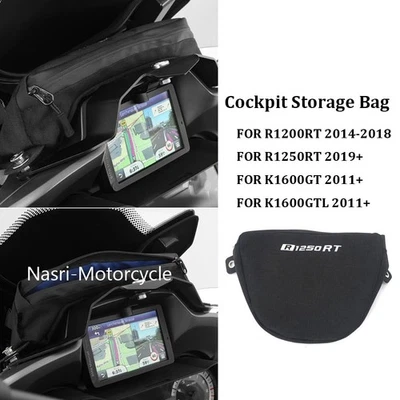 Bolsa de almacenamiento para cabina para BMW K1600GT K1600GTL R1200RT R1250RT bolsa de herramientas para manillar Foto 1 de 4