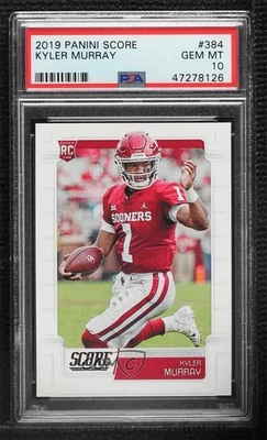 2019 Score Rookies Kyler Murray #384 PSA 10 GEM MT Rookie RC - Image 1 of 2