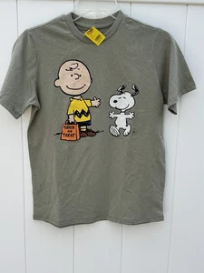 Niños Nueva Camiseta Charlie Brown And Snoopy Halloween Manga Corta Mediana - Imagen 1 de 5