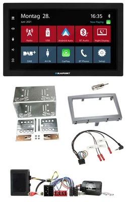Blaupunkt Lenkrad Bluetooth DAB 2DIN USB Autoradio für Porsche 911 Boxster Cayma - Bild 1 von 4