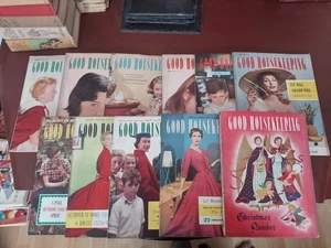 Good Housekeeping Mag 11 Issues 1953 volumes 63 & 64 June missing good condition - Picture 1 of 2