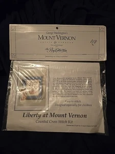 The Posy Collection Kit punto croce contato Liberty a Mt Vernon - Cat, 1996 - Foto 1 di 4