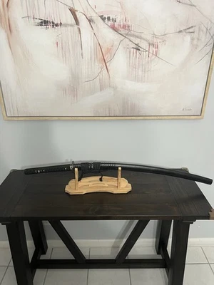 Famosa Katana Reaper de RVA Katana - Dark Oni - Choji Hamon Koshizori 1095  Foto 1 de 4