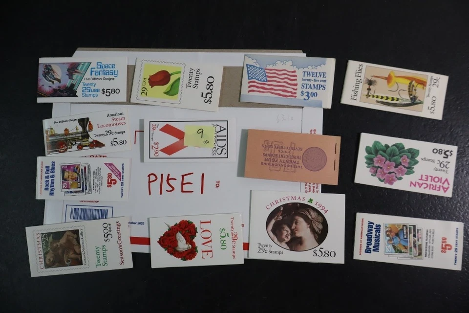 CKStamps : Mint NH OG US Booklets Stamps Collection ( Face Value $63.00 - Image 1 of 1