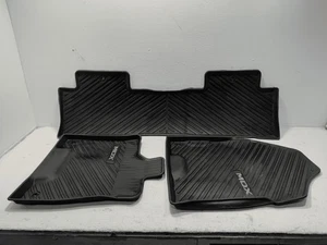 2017-2020 Acura MDX All Season 1 & 2 Row Rubber Floor Mats Set Of 3 Black OEM - Bild 1 von 15