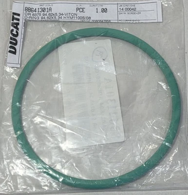 1 NEW Ducati Hypermotard Gas Tank Filler Fuel Cap Inner VITON O-Ring Seal Gasket - Image 1 of 3