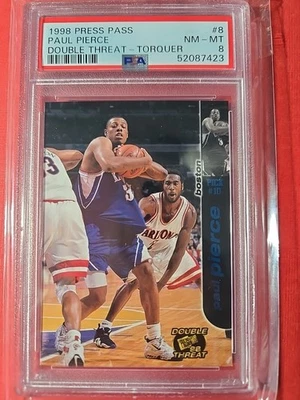 Press Pass Double Threat 1998 - Paul Pierce #8 Torquers (RC) Foto 1 de 2