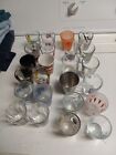Lot Of 24 Different Shot Glasses