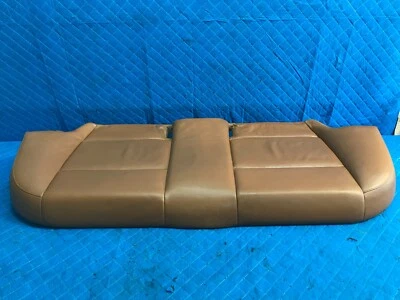 07-12 BMW E90 328I 335I 328XI ASIENTO TRASERO INFERIOR MARRÓN COJÍN CUERO OEM Foto 1 de 4