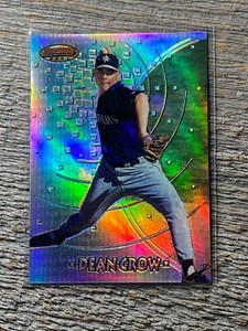 1997 Bowman's Best Baseball Refractor #146 Dean Crow Seattle Mariners