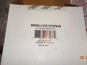 Lorex SR Color IR Kameras schwarz   - Bild 1 von 1