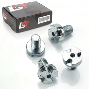 4x FELGENDECKEL SICHERUNGSSCHRAUBEN SCHLOSS FÜR OPEL VECTRA B VECTRA C ZAFIRA A - Picture 1 of 2