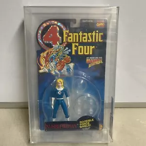 1994 Toy Biz Fantastic Four Invisible Woman S1 W2 figura de acción clasificación AFA 75+ - Imagen 1 de 12