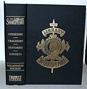The Library Shakespeare, Reprinted From The Original 3 Vol 19th Century - 1999 - Picture 1 of 13
