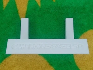 Game Boy Advance SP Custom White Plastic Display Stand - Picture 1 of 6