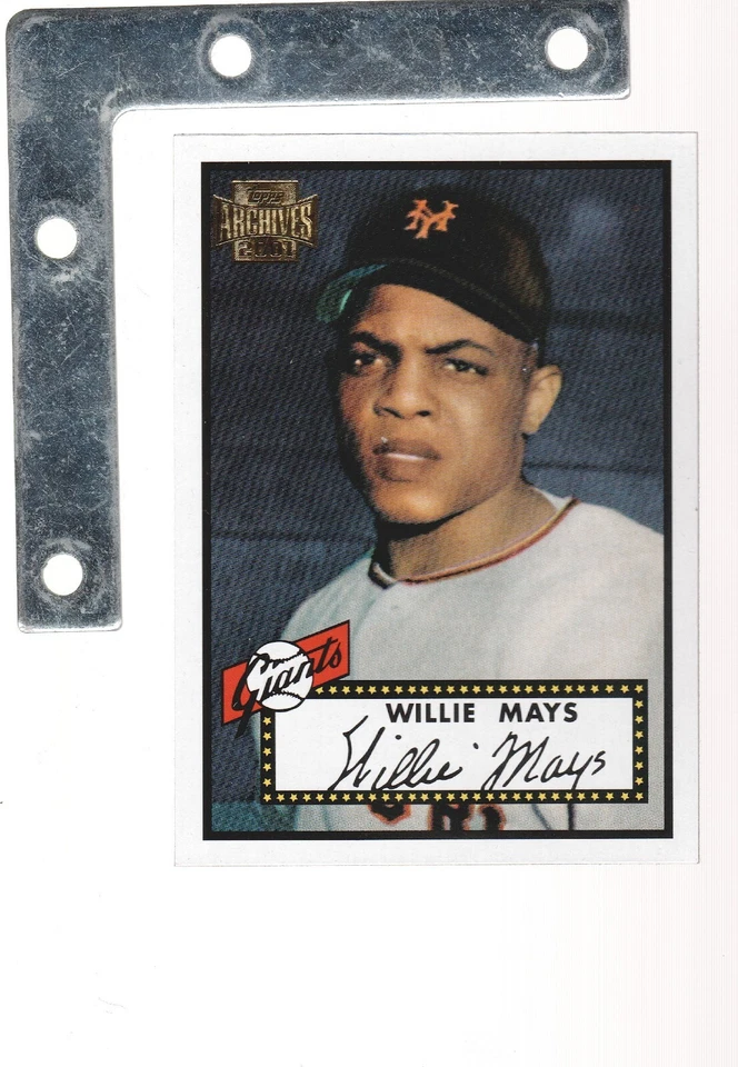 2001 Topps Archives MLB Singles 1952-69 HOF RC by Year Pick From List UpTo60%OFF - Image 1 of 1