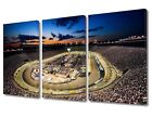 TUMOVO 3 Piece Canvas Wall Art NASCAR Cup Series Race Pictures for Living Roo...