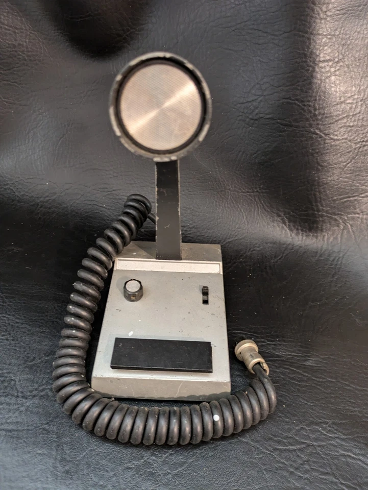 Vintage Turner Turner Plus 3 Ham Radio Silber Schwarz Mikrofon 4 Pin Weiblich - Bild 1 von 4