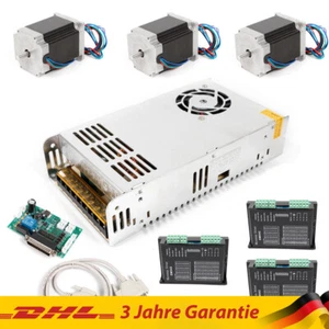 3Achse CNC Nema23 Schrittmotor 270oz-in 3A +Treiber DM542A 4.2A Steuerung Kit - Bild 1 von 14
