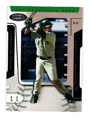 2003 Fleer Hot Prospects #17 Edgar Martinez Seattle Mariners - Image 1 of 2