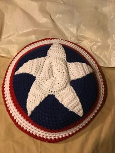 Crochet Star Pillow Shield - Picture 1 of 2