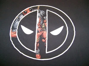 Marvel T-Shirt Large Kurzarm Grafik Tee Dead Pool - Bild 1 von 3