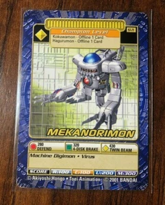St-71 Mekanorimon Digimon Card TCG Digi-Battle Bandai - Picture 1 of 2