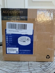 Caja de conexiones impermeable soporte proyecto eléctrico recinto forma redonda 5,7" - Imagen 1 de 2