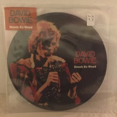 David Bowie Knock On Wood 40th Anniversary 7" Vinyl Picture Disc New & Sealed - Image 1 of 2