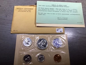 1958 U.S. Mint Silver Proof Set 5-Coins w/OGP and COA-90% Silver-121524-88 - Picture 1 of 6