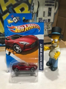Diecast Car Hot Wheels 2011 HW ALL STARS ASTON MARTIN ONE-77 3/10 B53 - Picture 1 of 12