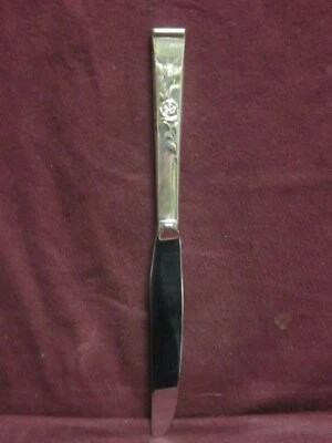 CUCHILLO DE CENA ROSA CLÁSICO Reed & Barton Sterling 9 1/8" sin mono 2 Nuevo en paquete    Foto 1 de 3