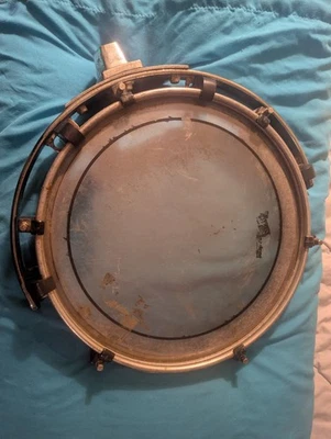 Llantas Auriculares Pancake Tom Drum 10-Raro Vintage Años 80 Tambor Foto 1 de 4