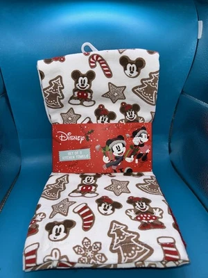 Juego de 3 toallas de cocina de Navidad Disney Mickey Minnie Mouse 16x26 ¡NUEVO! Foto 1 de 4