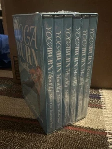 Yoga Burn Monthly Entire Collection DVD Set Months 1-6 (1 2 3 4 5 6) NEW  - Picture 1 of 3