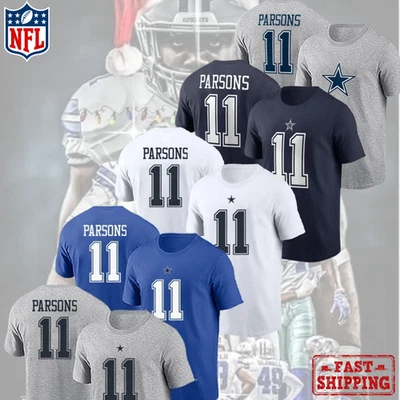 Estoque dos EUA!! Coleção limitada de fãs Micah Parsons #11 Dal.las Cow*boys 2025 - Imagem 1 de 4