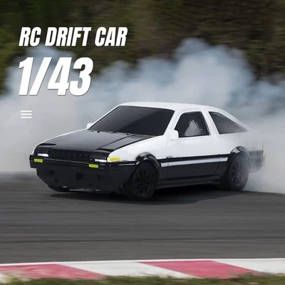 1/43 High Speed 2.4G RC Race Car AE86 RC Drift Vehicle 4X4 Mini Model Car RTR - Image 1 of 4