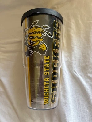 Copo de viagem Wichita State Shockers Tervis isolado com tampa - Imagem 1 de 4