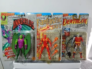 Figuras X 3 Toy Biz Marvel Super Heroes DEFENSORES CÓSMICOS. 1992 como nuevo en tarjeta - Imagen 1 de 19