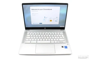 HP Chromebook 14a-na0500sa 14" FHD Intel Celeron N4000 4GB RAM 64GB eMMC Chrome - Picture 1 of 11