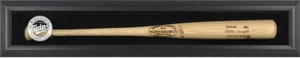 Minnesota Twins Logo Black Framed Single Bat Display Case - Picture 1 of 1