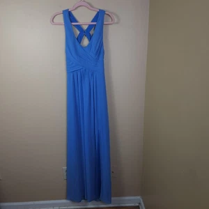 Vestido de noche colectivo Dixie en azul talla 6 - Imagen 1 de 12