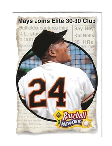 1992 Upper Deck - Baseball Heroes #48 WILLIE MAYS - Picture 1 of 4