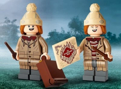 LEGO Minifigures 71028 Harry Potter Series 2 Fred & George Weasley SEALED BAGS - Image 1 of 3